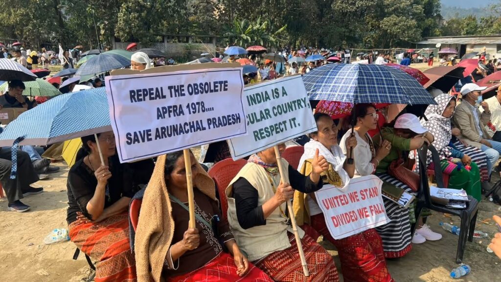 50,000 Christians Protest Anti-Conversion Law In India