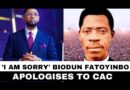 Pastor Biodun Fatoyinbo Apologizes to Christ Apostolic Church Over Comments on Apostle Ayo Babalola