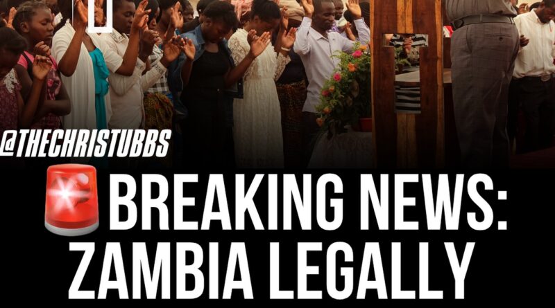 Zambia Declares Itself a Christian Nation Legally