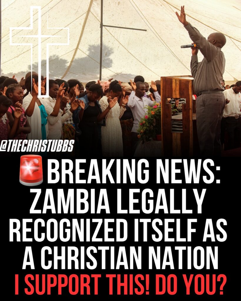 Zambia Declares Itself a Christian Nation Legally