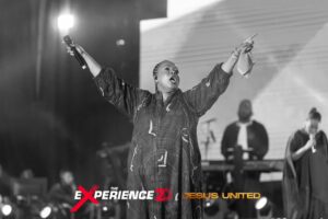 Chevelle Franklyn encouraging Nigerians at The Experience 2025