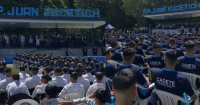 Over 300 Buenos Aires Police Cadets Baptized
